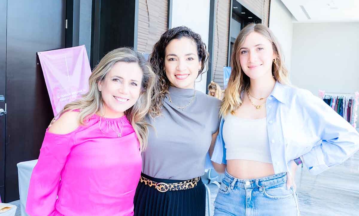 Sandra Gerez, Sandra Morales y Daniela Fernández