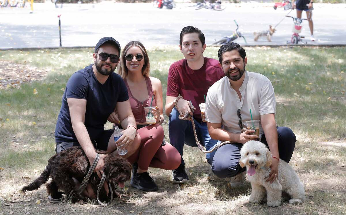 Adrián López, Samantha Lara, Rodrigo López y Alan López