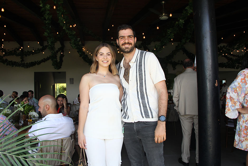 Andrea Tostado y Michel Gresati