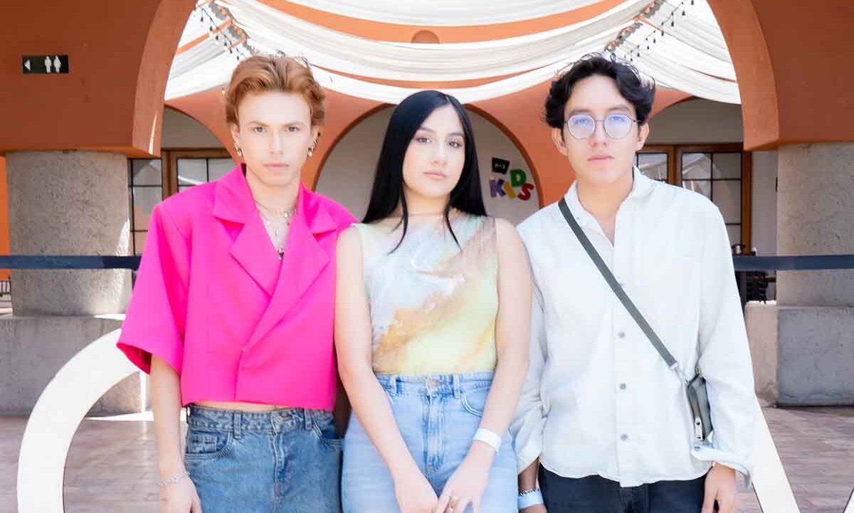 Alex Gómez, Valeria Cuevas y Ulises Jarquin