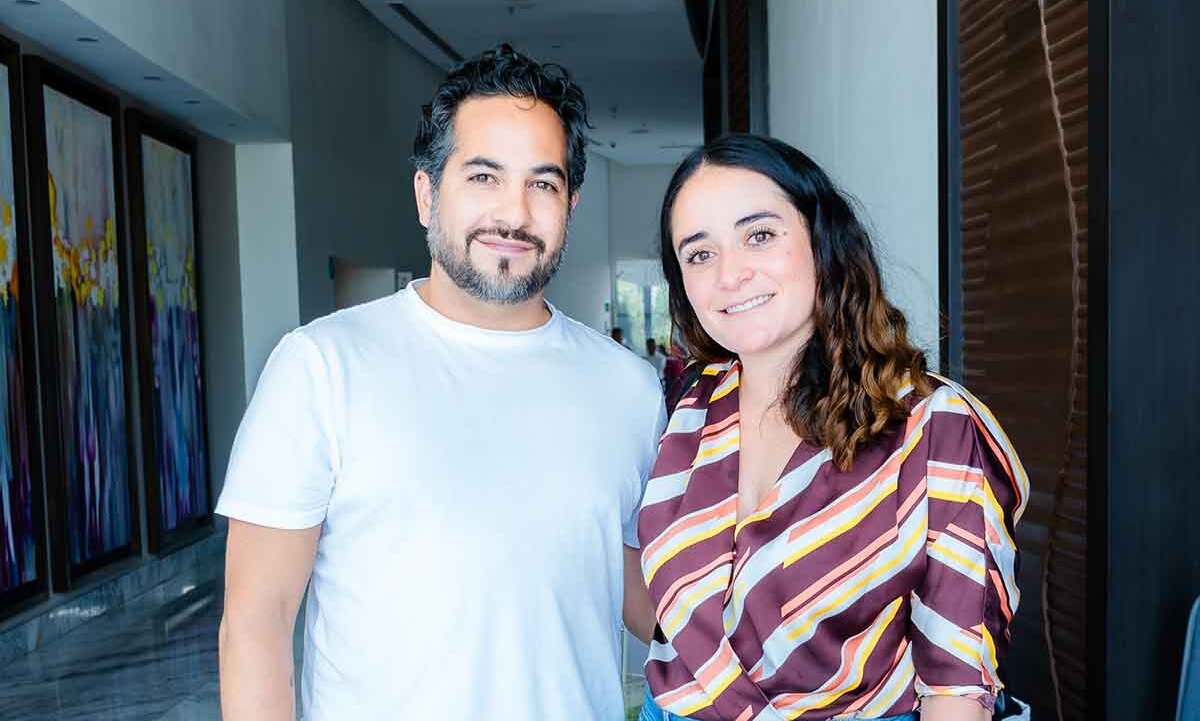 Luis Arturo Manzanilla y Fernanda Adame