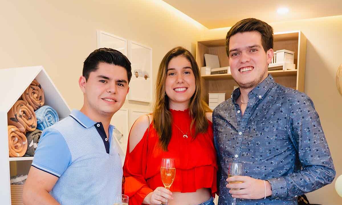 Emilio García, Marian Contreras y Erik Pintos
