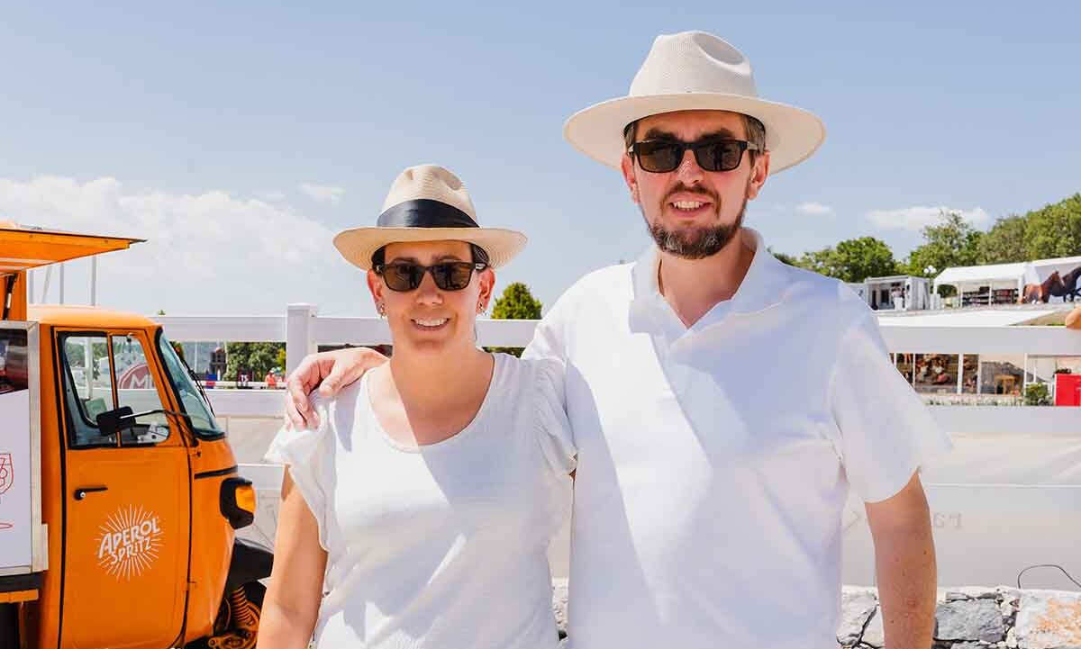 Renata Arbizu y Miguel Hernández