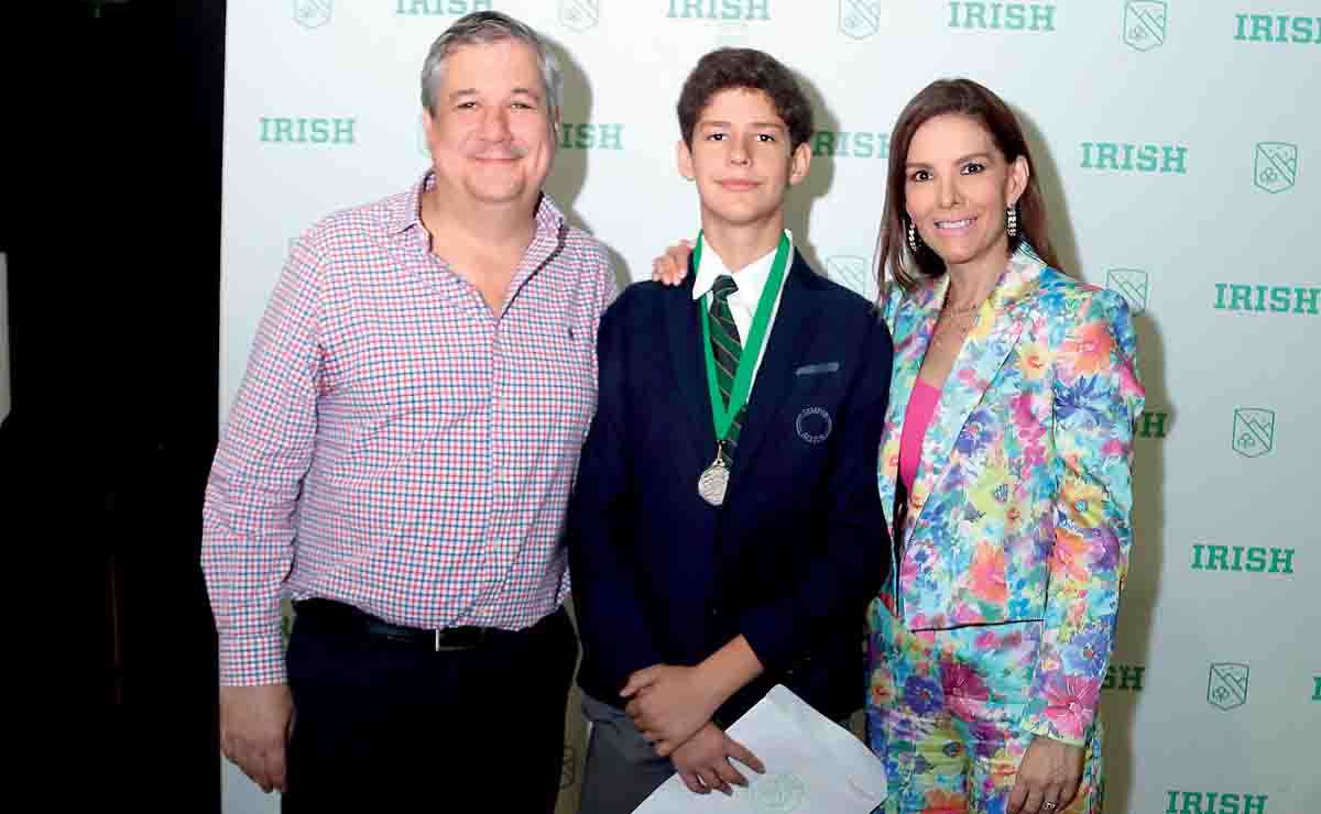 Pedro De la Garza, Javier De la Garza y Mónica Martínez de De la Garza  / Fotos: Roberto Alvarado