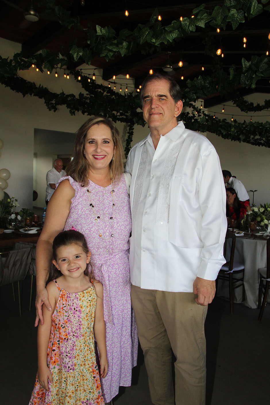 Pilar Villaseñor, Carlos Padilla y Sofía Padilla