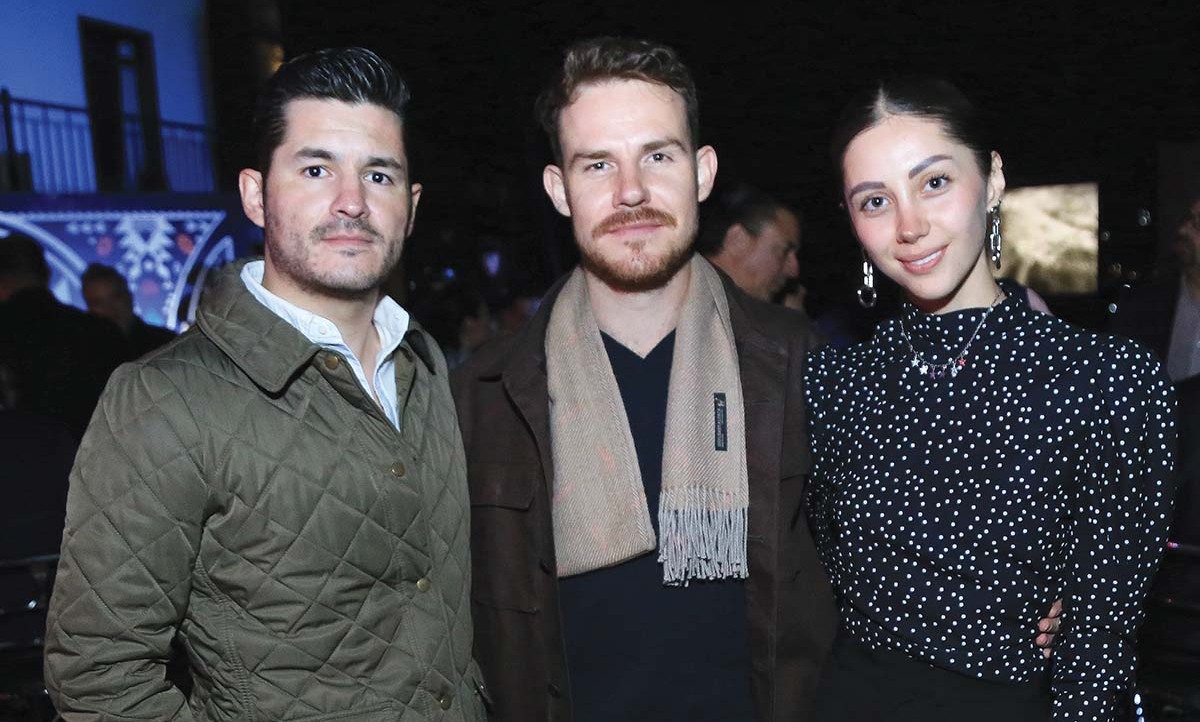 Max Gutierrez, Nino Prieto y Karla Joseph