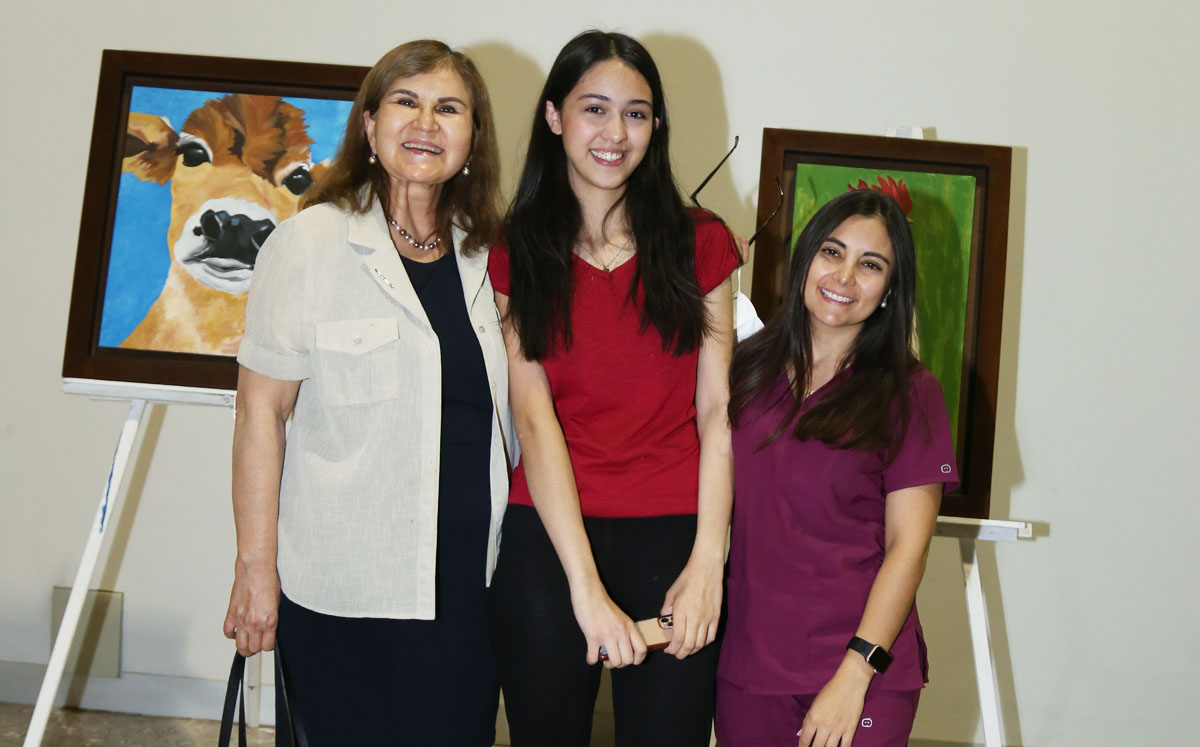 Georgina, Luisa y Georgina