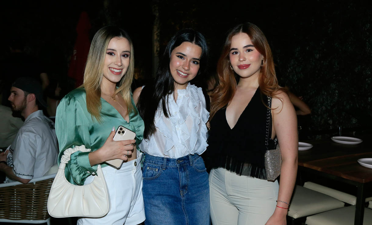Karina de Hoyos, Carolina Herrera y Mar Marroquin