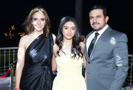Brenda, María Sofía y Carlos
