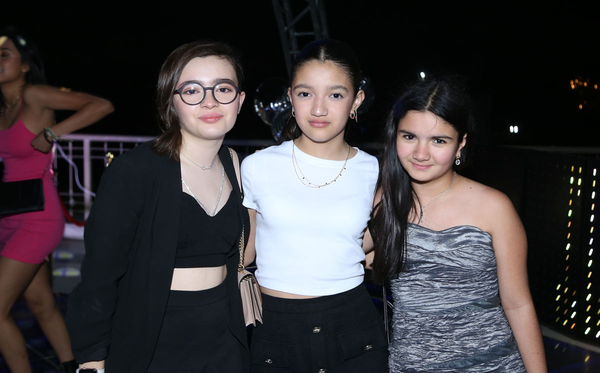 Camila, María José y Ana