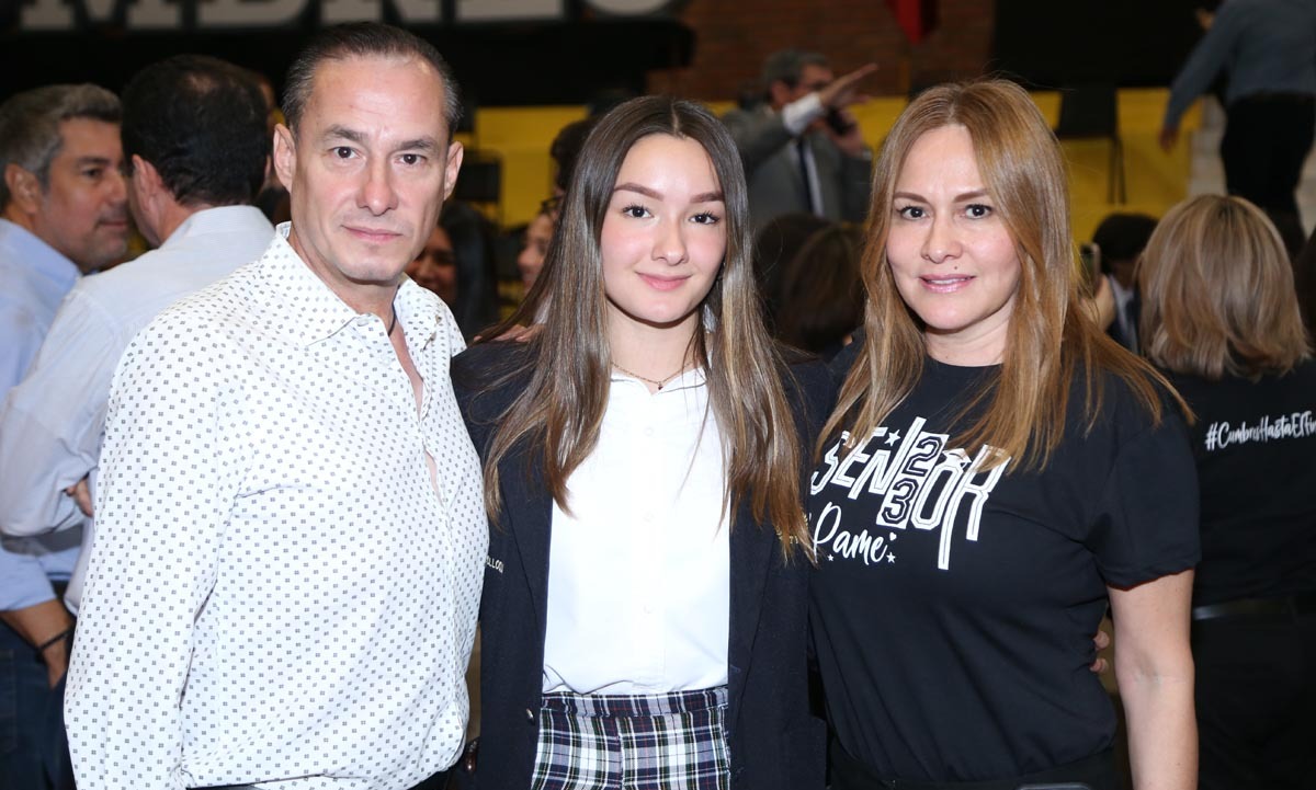 Alberto, Pamela y Pilar
