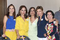 Emma, Laura, Adriana, Maricarmen y Coqui