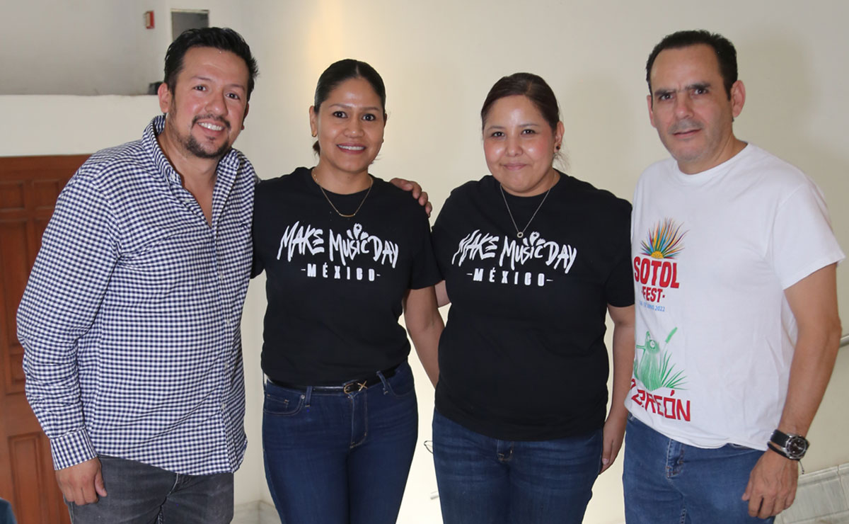 Luis, Fabiola, Mariana y Hugo