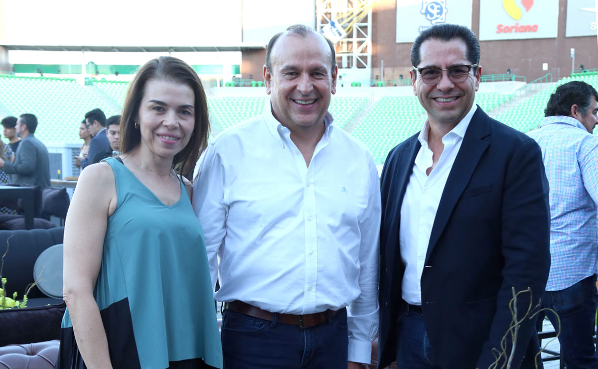 Marina, Victoriano y Ricardo