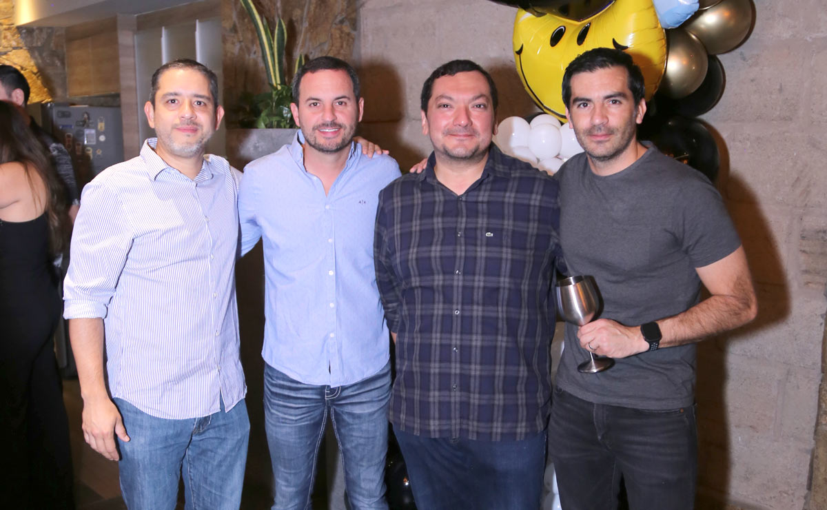 Mauricio, Alfredo, Pepe y Alberto recordaron divertidas anécdotas
