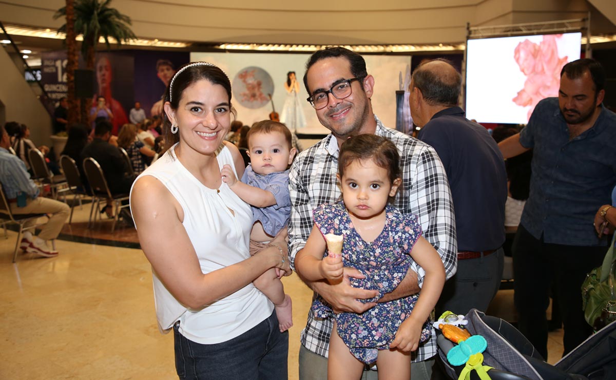 Nury, Luis, Joaquina y Amaya