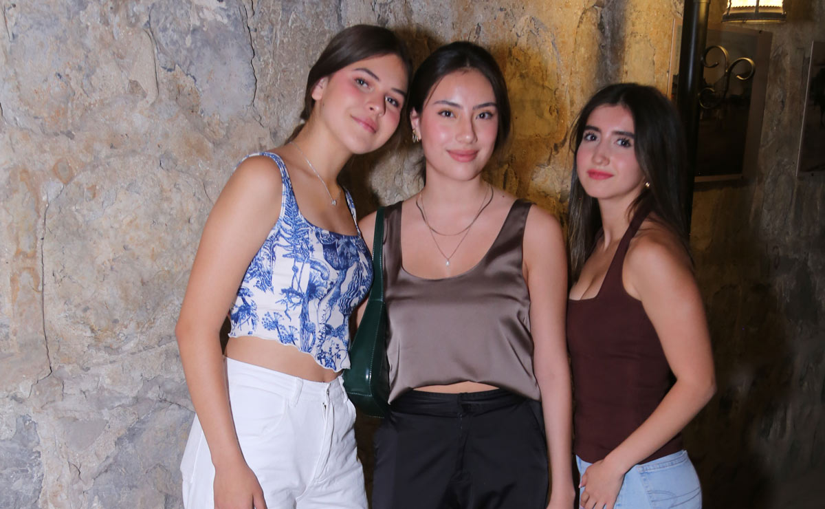 Sara, Camila y Valeria