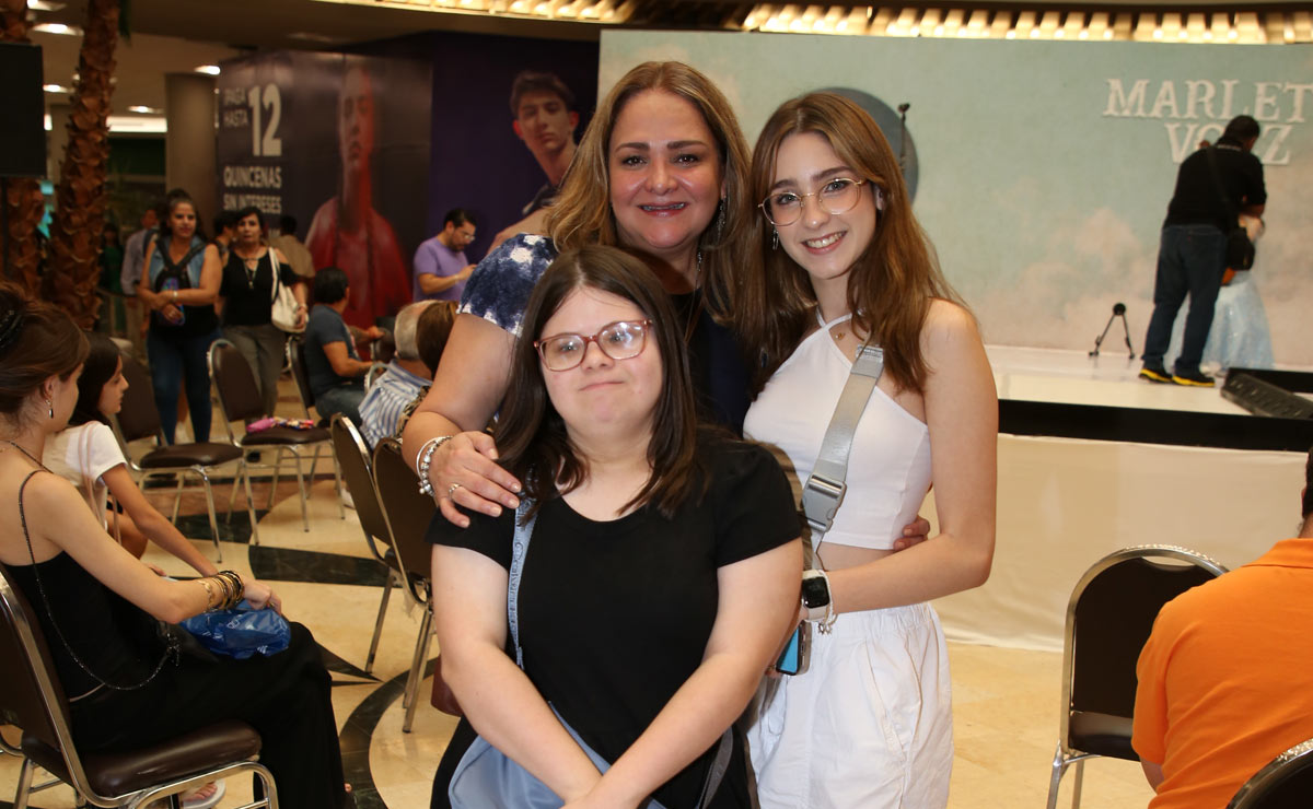 Valeria, Teresa y Renata