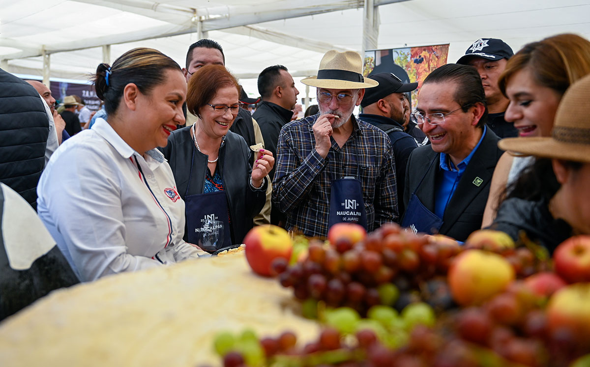 Celebran Festival del Vino y Queso en Naucalpan