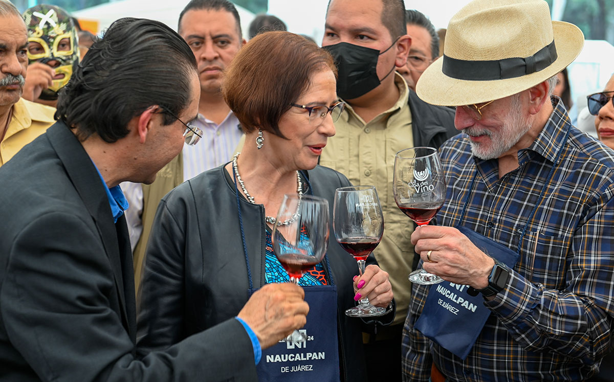 Celebran Festival del Vino y Queso en Naucalpan