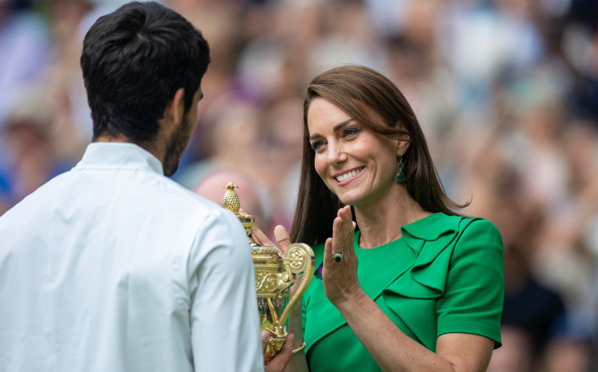 Kate Middleton y el vestido de tubo que ARRASÓ en Wimbledon (Foto: Getty)