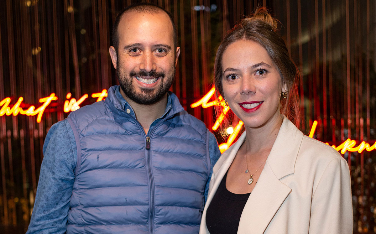 Jordi Berumen y Daniela Pulido