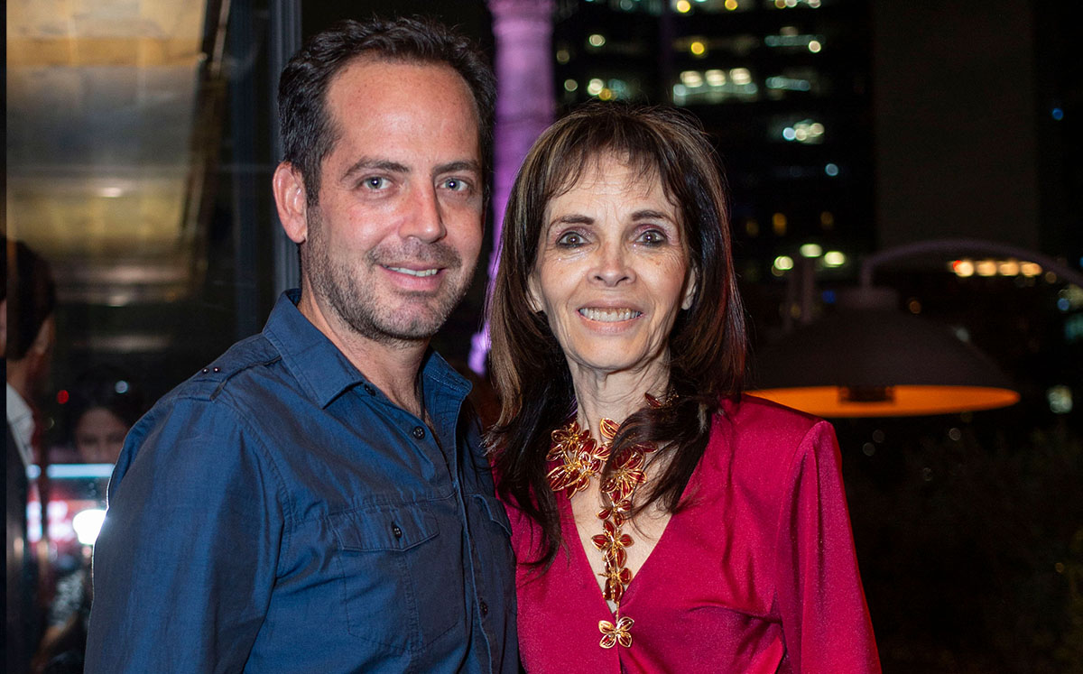 Pato Domínguez y Helena Lozoya