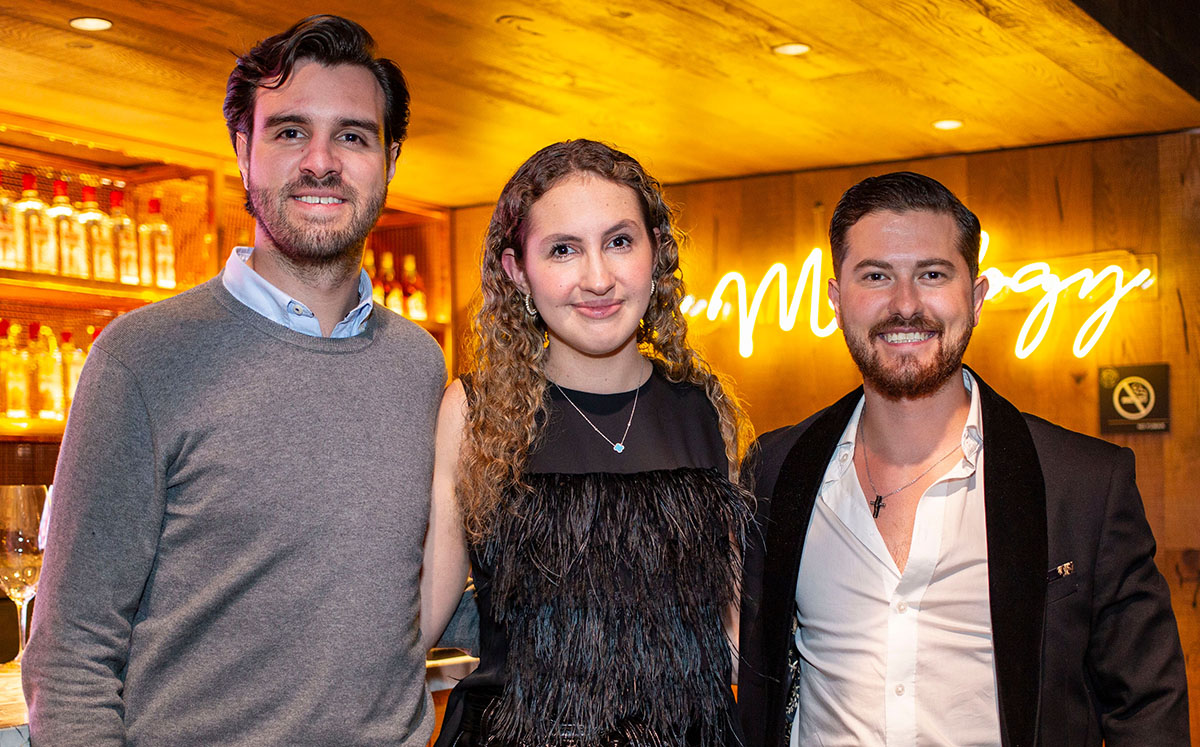 Rodrigo Castelazo, Majo Pérez y Diego Avilés