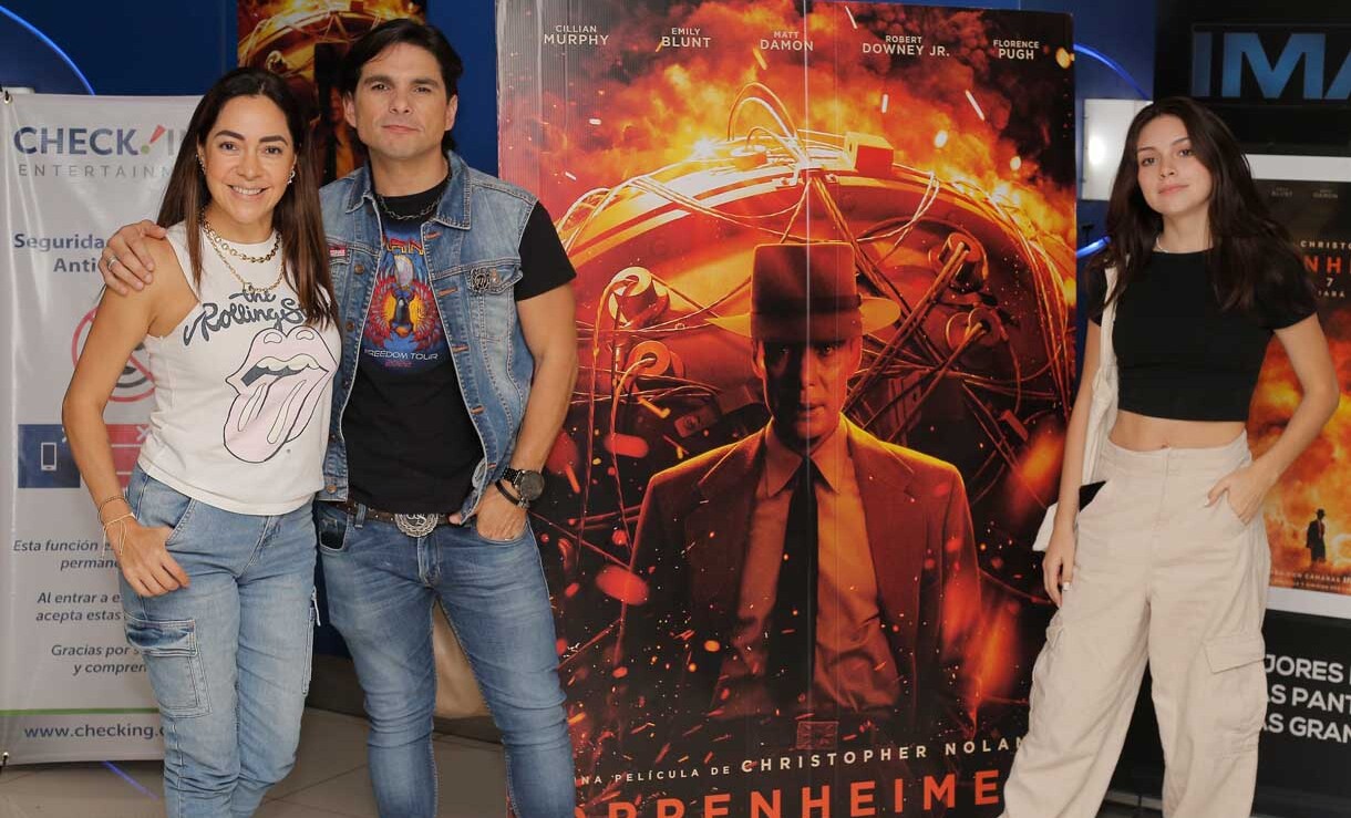 Isela Bejarano, Fer Núñez y Dana Núñez