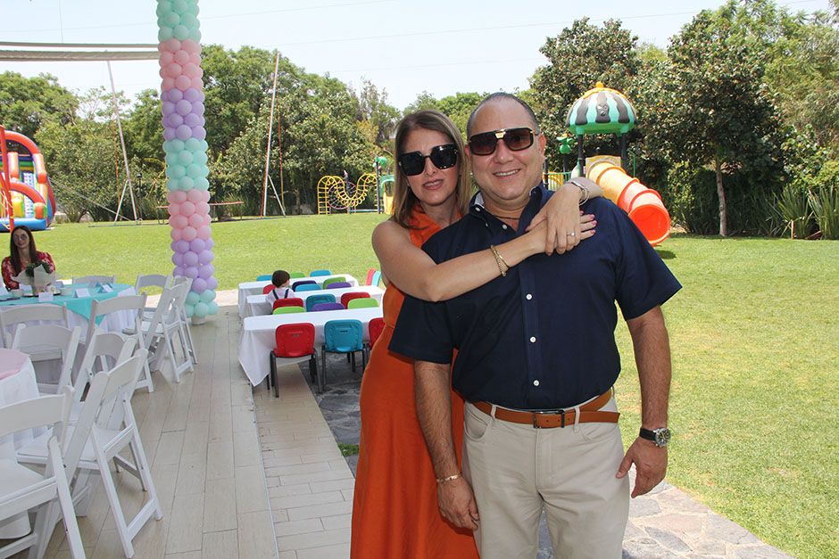 Ana Bárbara Martín del Campo y Ricardo Casas.