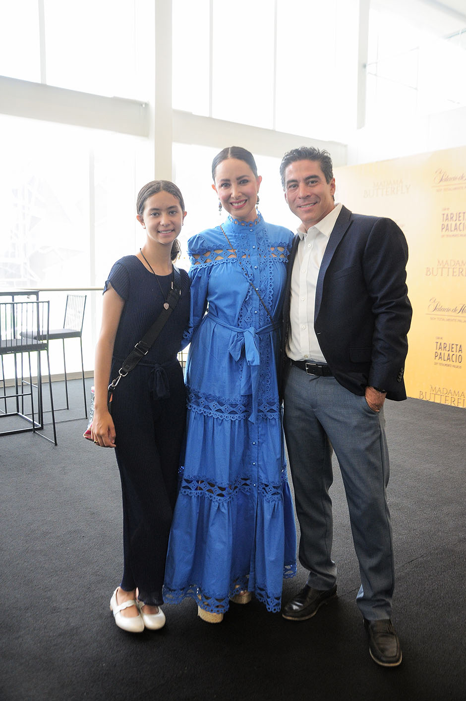 Constanza Peralta, Anahí Quezada y Víctor Peralta