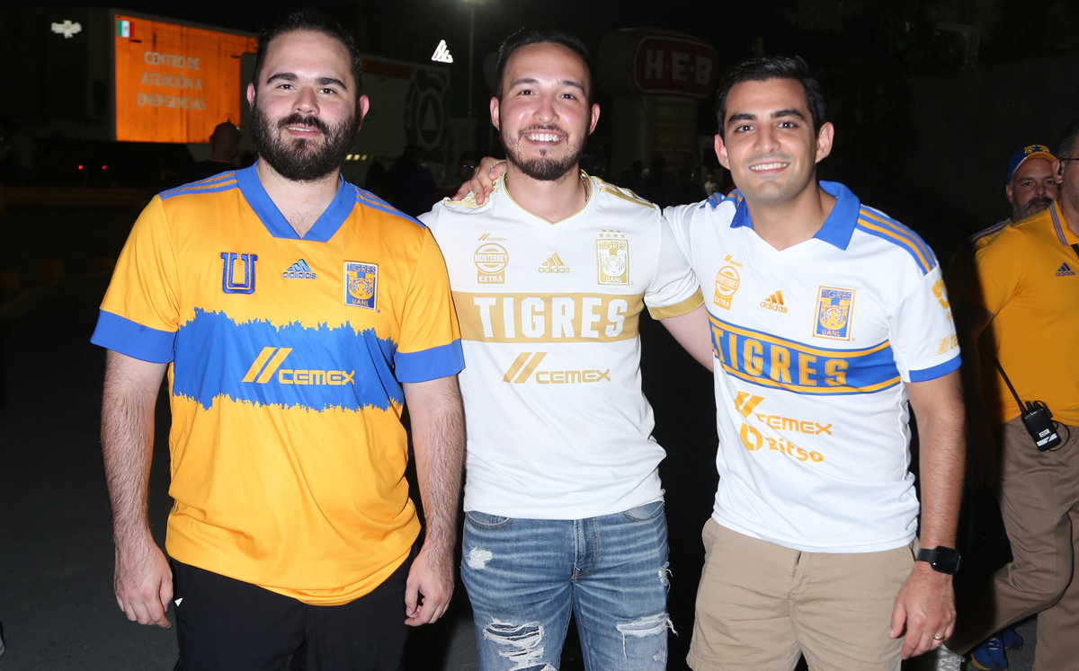 Diego Cantú, Ignacio Quiroga y José Ángel Camacho / Foto: Roberto Alvarado