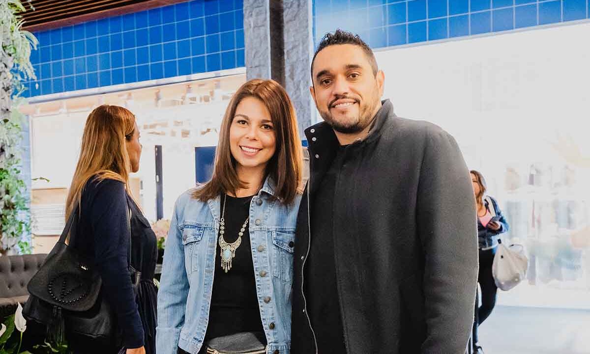 Débora Lozada y Raúl Romero