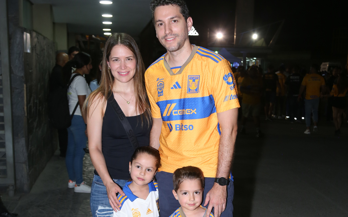 Evelyn Garza, Daniel Martínez, Andrea Martínez y Danilo Martínez / Foto: Roberto Alvarado
