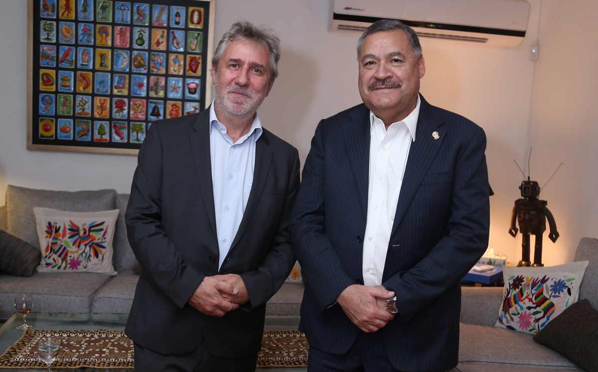 Guillaume Pierre y Santos Guzmán / Foto: Roberto Alvarado