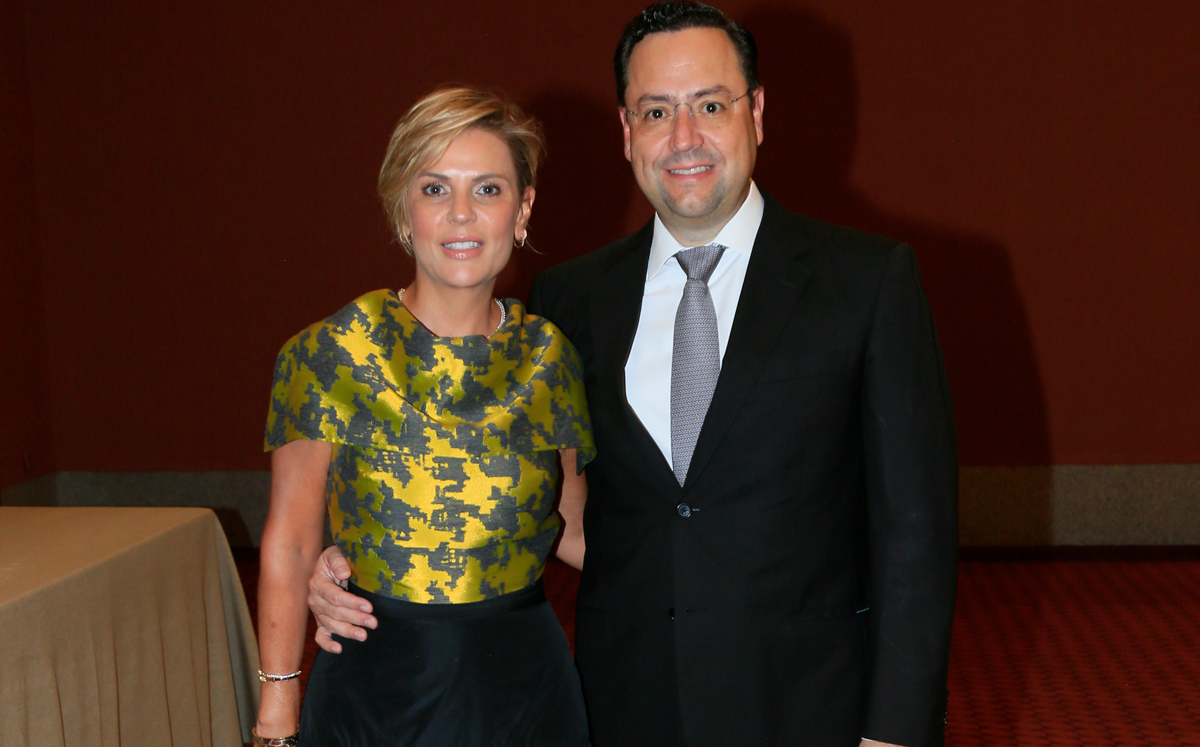 Marcela Núñez de Dovalina y Aroldo Dovalina/ Foto: Omar Valdez