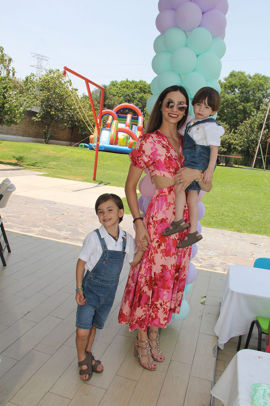 María José Corcuera, Guillermo Giovanini y Diego Giovannini