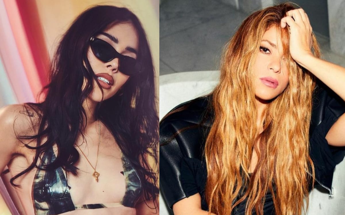 Danna Paola y Shakira se conocen en los Premios Juventud como reinas (Instagram)