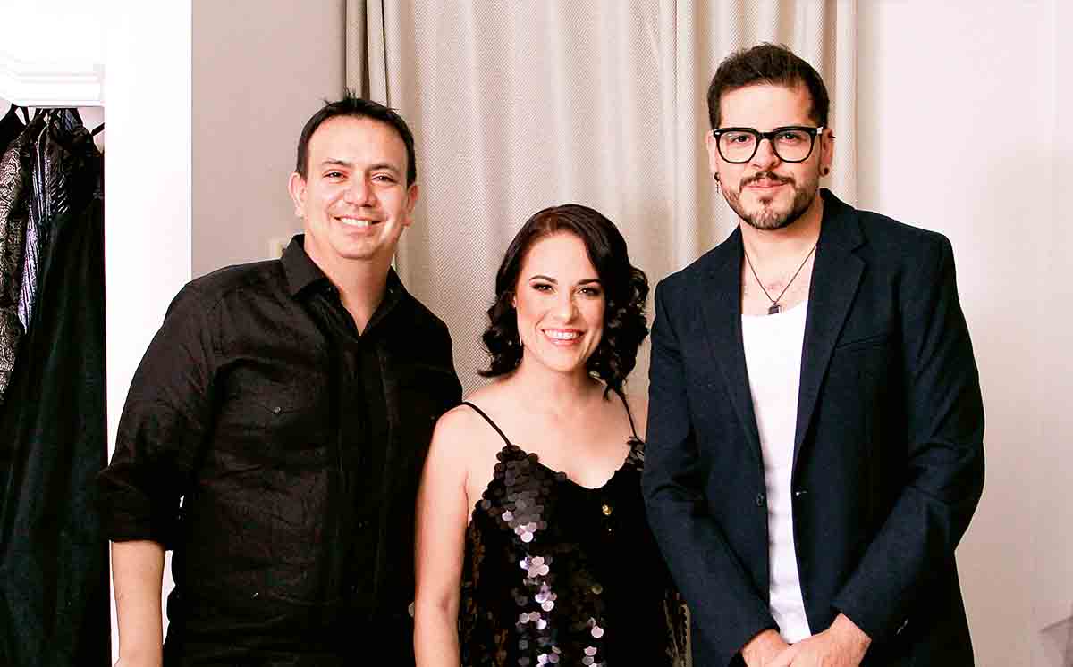 GERARDO ALCAZAR, MARYSOL CIENFUEGOS Y ALEX SALINAS