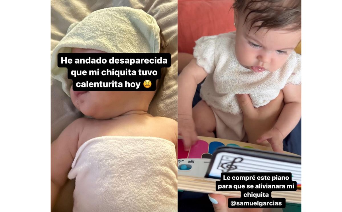 Mariana Rodríguez preocupa por estado de salud de Mariel (Instastories)