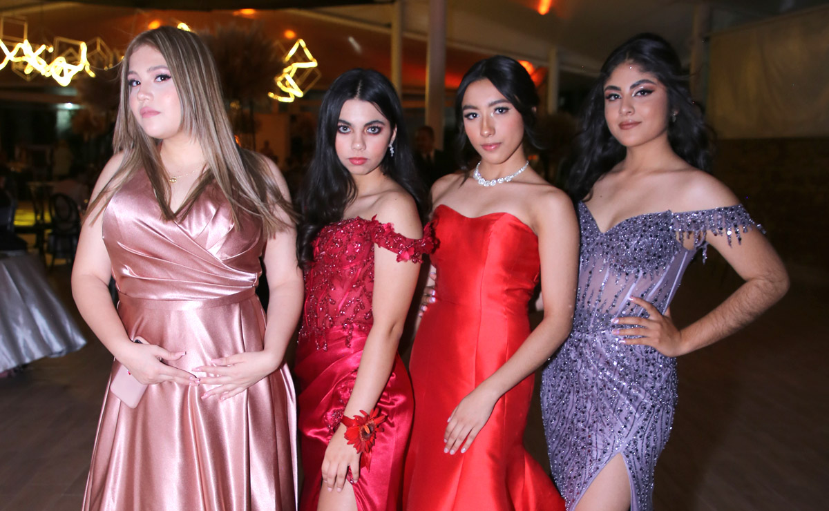 Ángela, Lizeth, Cristina y Samantha
