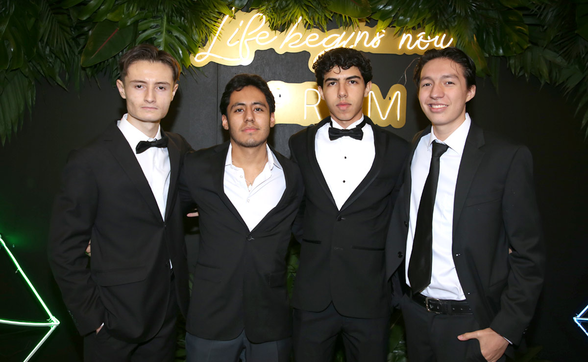 Manuel, Dante, Francisco y Luis