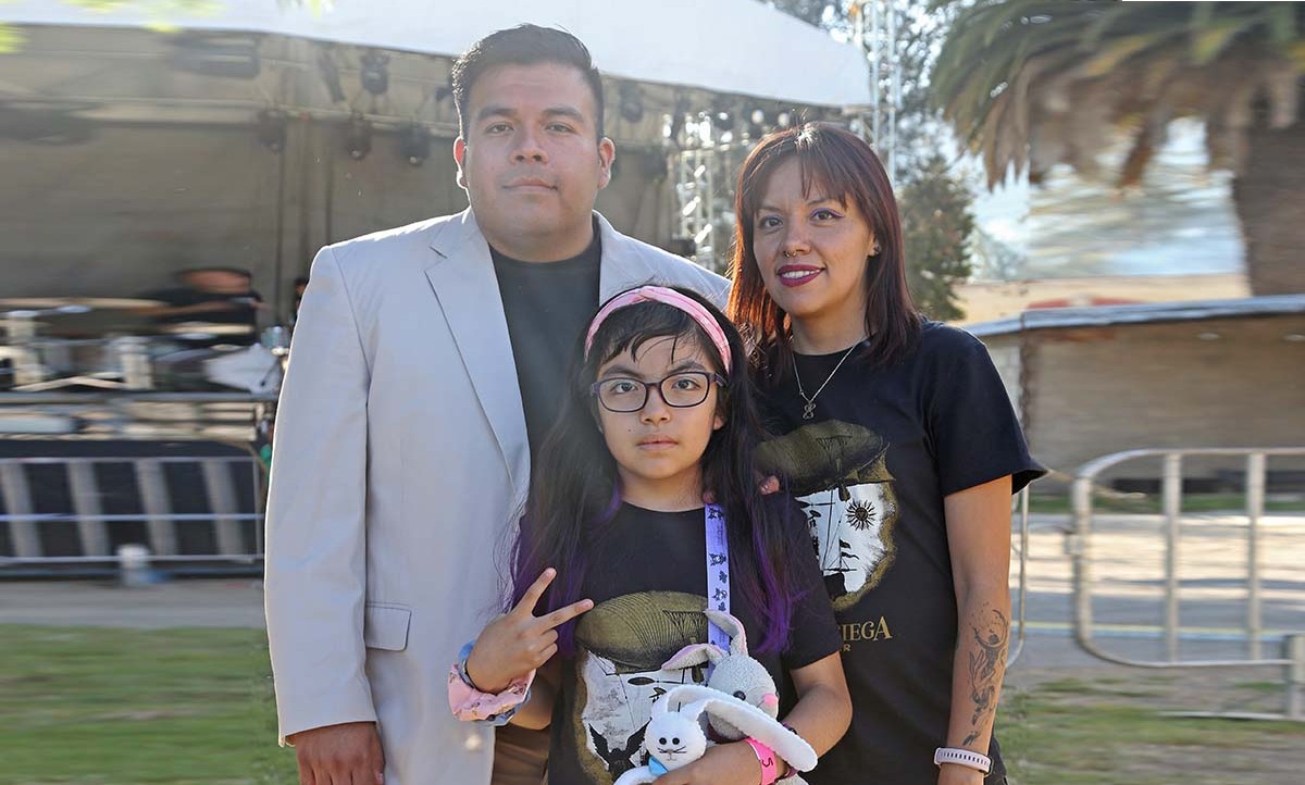 Miguel Téllez, Daphne Téllez y Jéssica Navarro