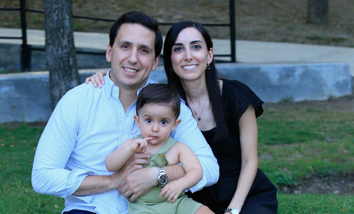 Hernán Morales, Ana Cristina Ramírez y Hernán Morales