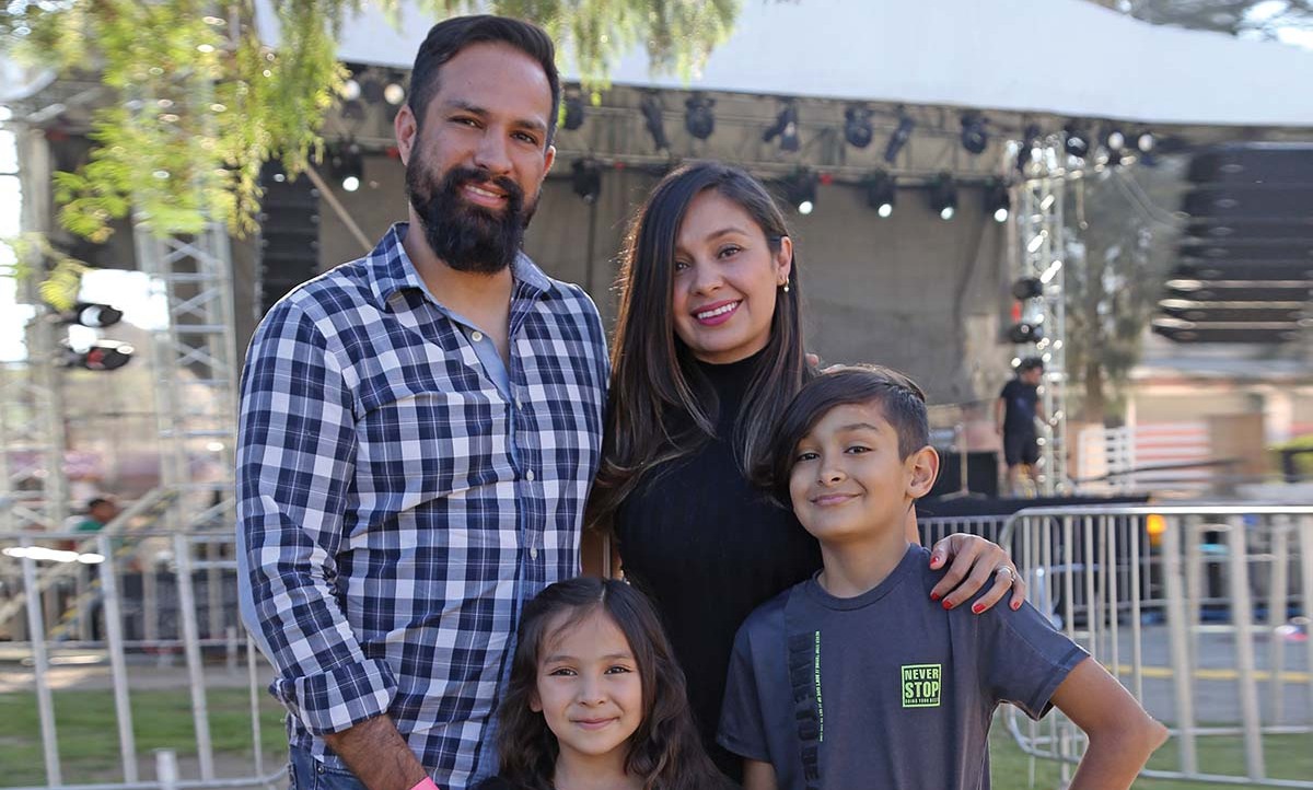 Alonso Barba, Iris Ortíz, Ceci Ortíz y Rodri Ortíz