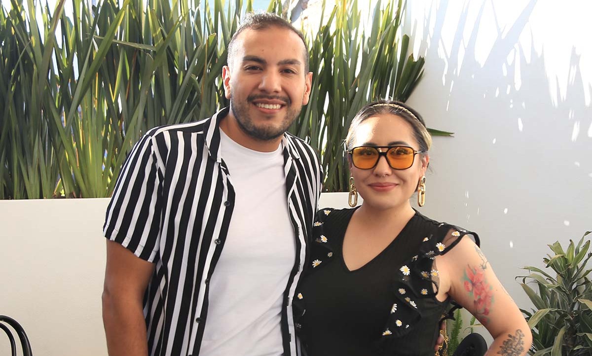 Diego Solares y Shery Muro