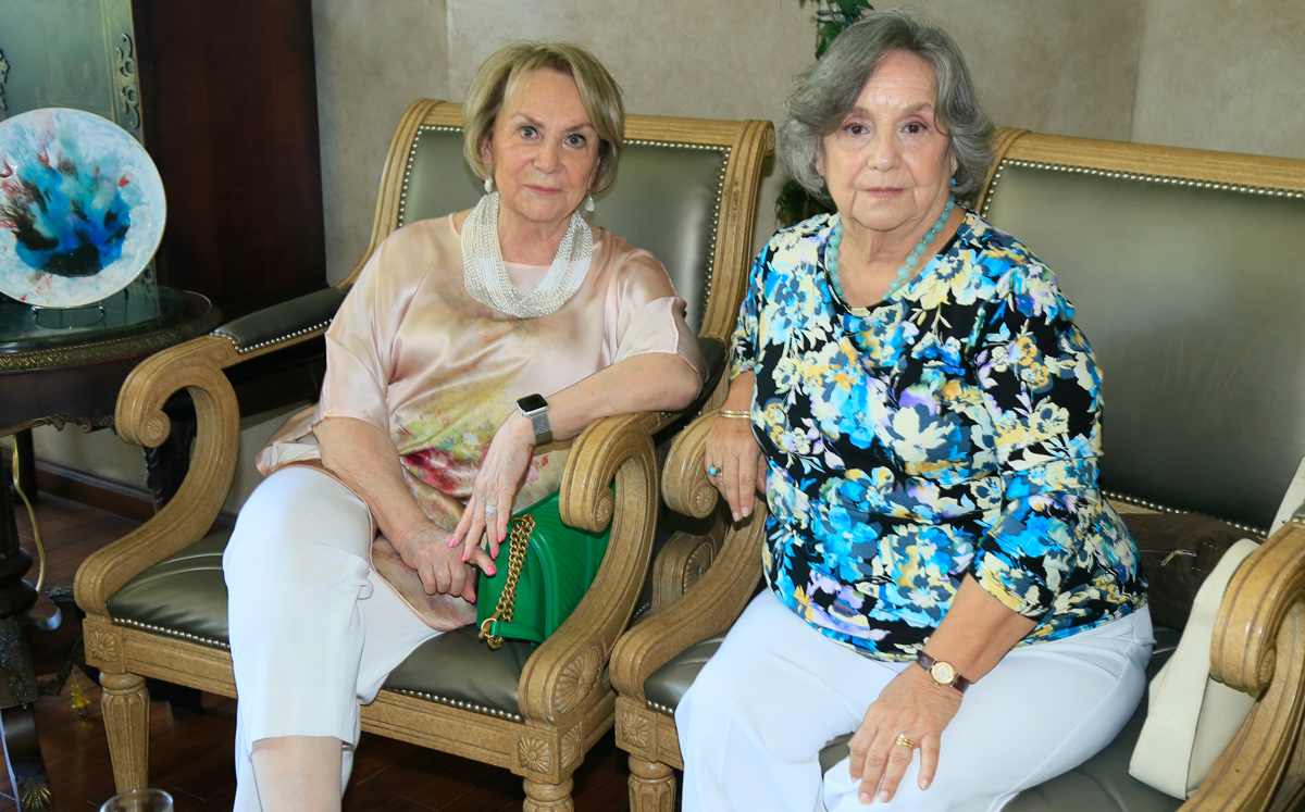 Margarita Ortiz de Elizondo y Elisa de Fuentes / Foto: Omar Valdez