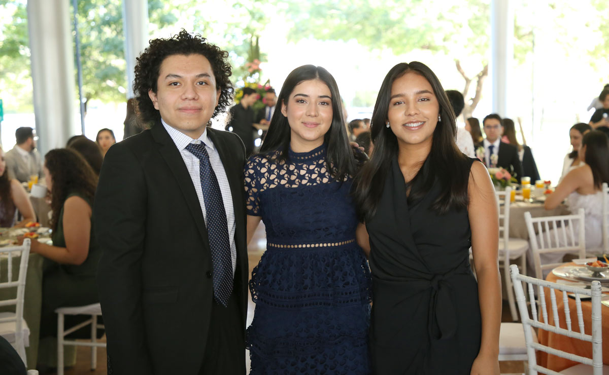 Noé, Ana Cris y Laura