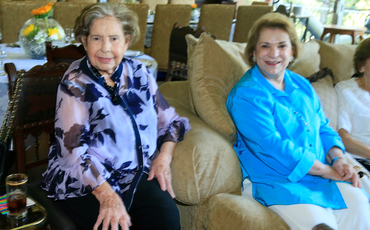 Norma Treviño de Garza Ponce y Elva García de Maldonado / Foto: Omar Valdez