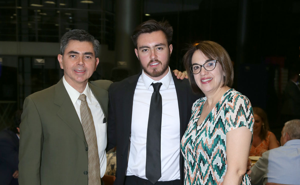 Luis Enrique, Javier y Marcela